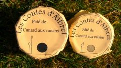Pâtés de canard aux raisins, jan 2011 Pâtés de canard aux raisins