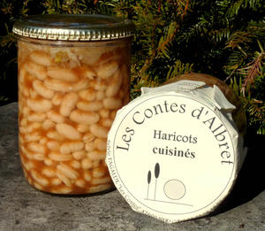 Haricots cuisinés