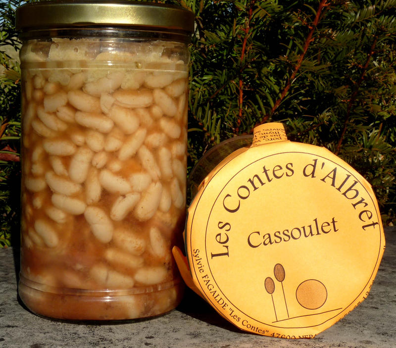 Cassoulet au confit de canard Les Contes d'Albret